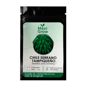Chile Serrano Tampiqueño – Semilla Premium seleccionada por MexiGrow