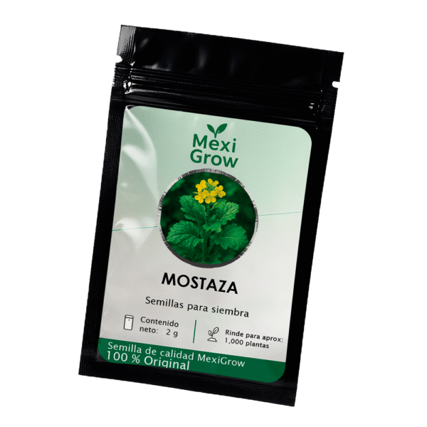 Mostaza Amarilla – Semilla Premium sin tratamiento