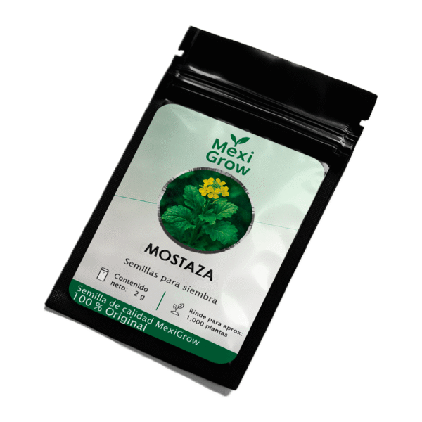 Mostaza Amarilla – Semilla Premium sin tratamiento