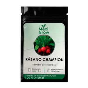 Rábano Champion – Semilla Premium seleccionada por MexiGrow