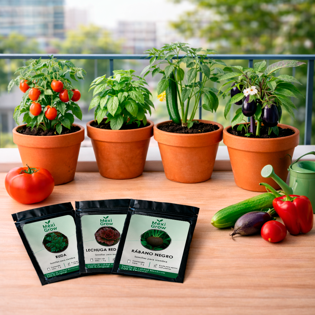 Kit Primavera Rápida – 5 Semillas de Cosecha Rápida seleccionadas por MexiGrow