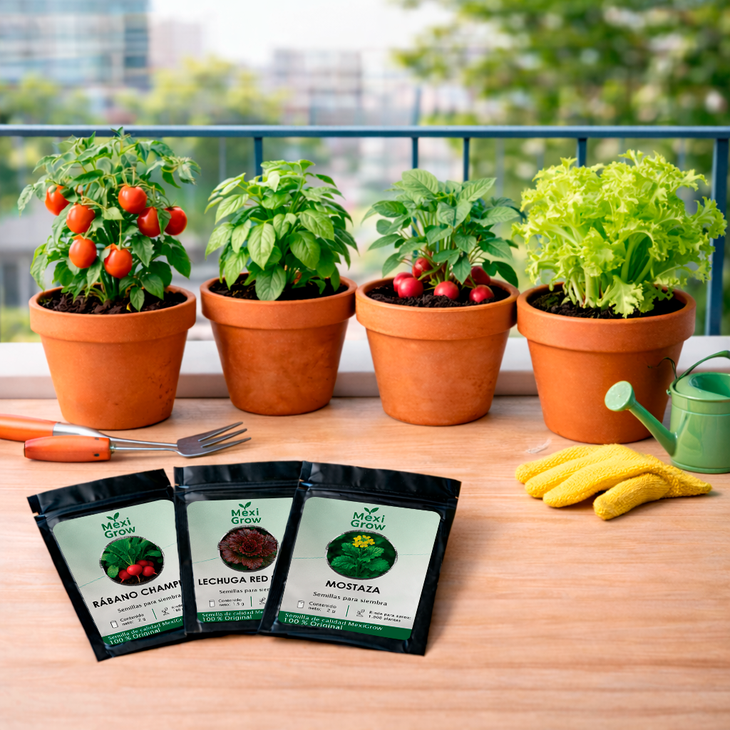 Kit Primavera Rápida – 5 Semillas de Cosecha Rápida seleccionadas por MexiGrow